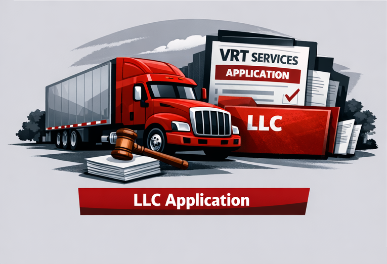 LLC DMV Service Application Form - VRT Services, Irvine, CA