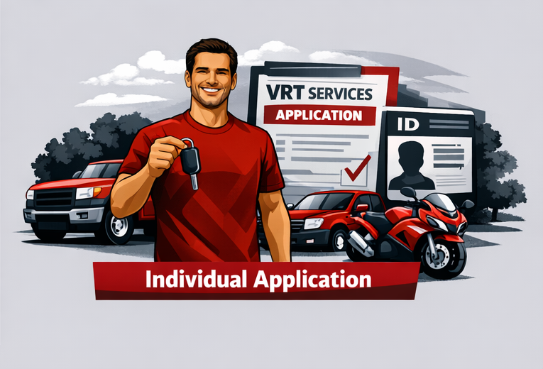 Get DMV Services Now - Individual Vehicle Registration Sign Up